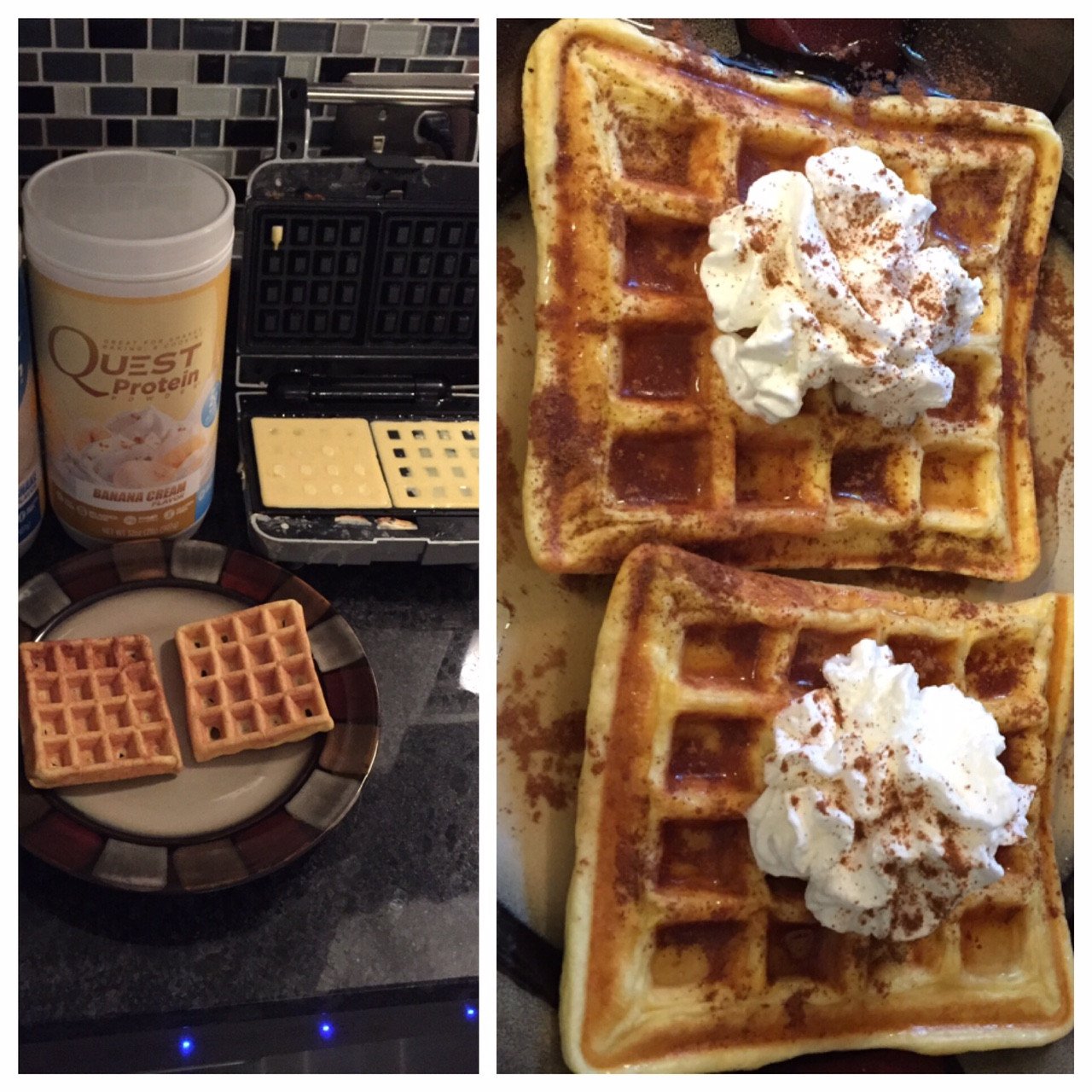 Healthy Protein Waffles Recipe