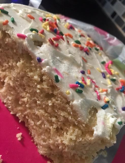 Healthy Confetti Cake