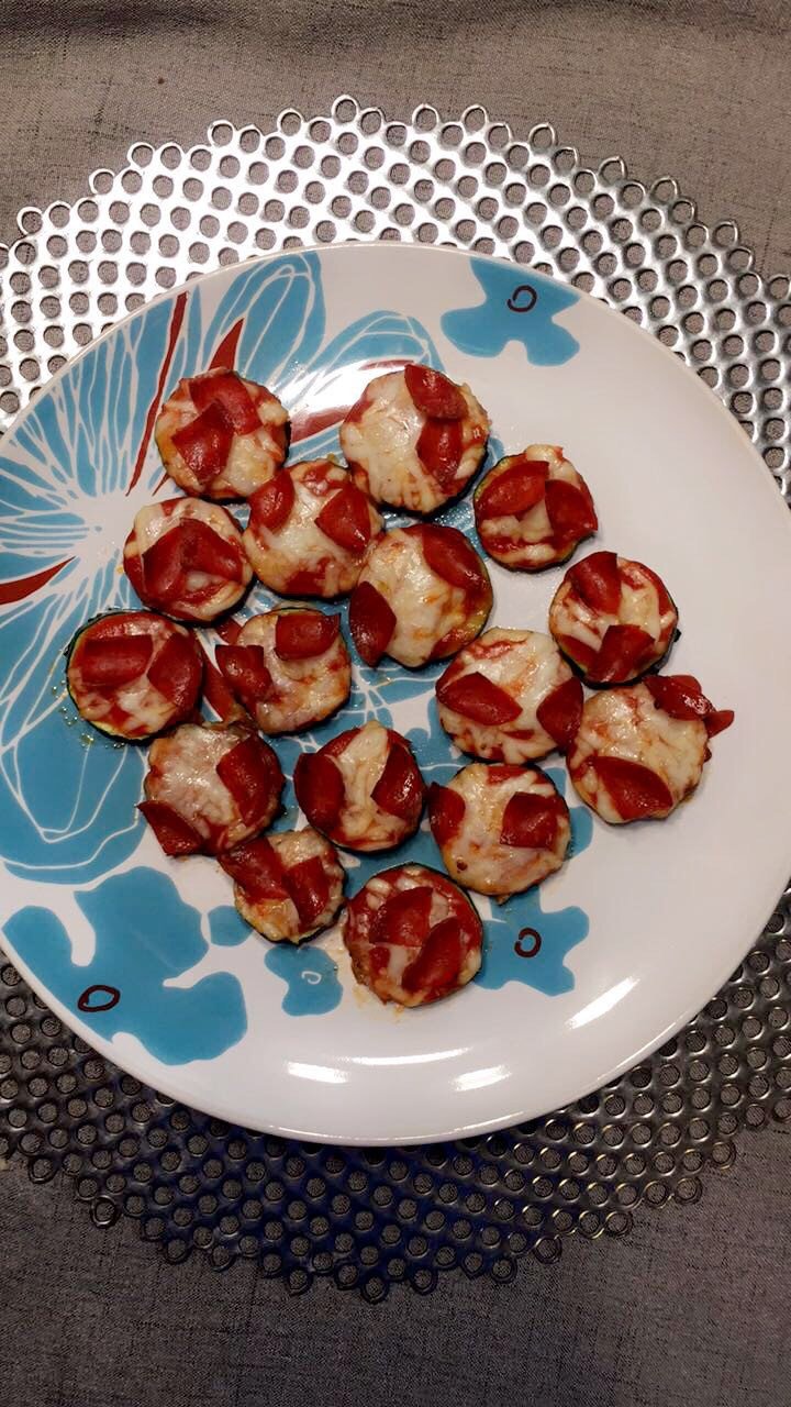 Zucchini Pizza Bites