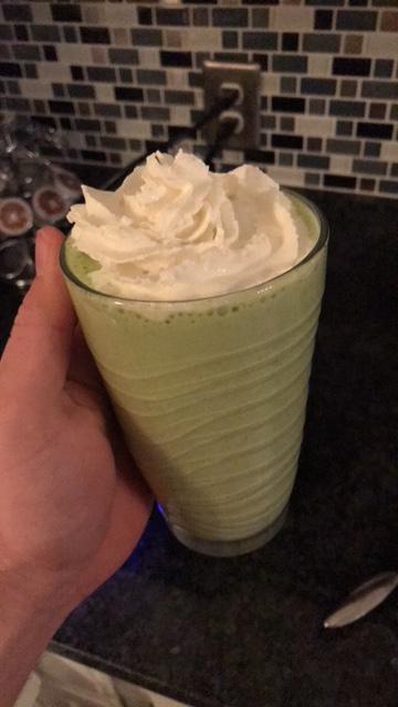 Healthy Shamrock Protein Shake