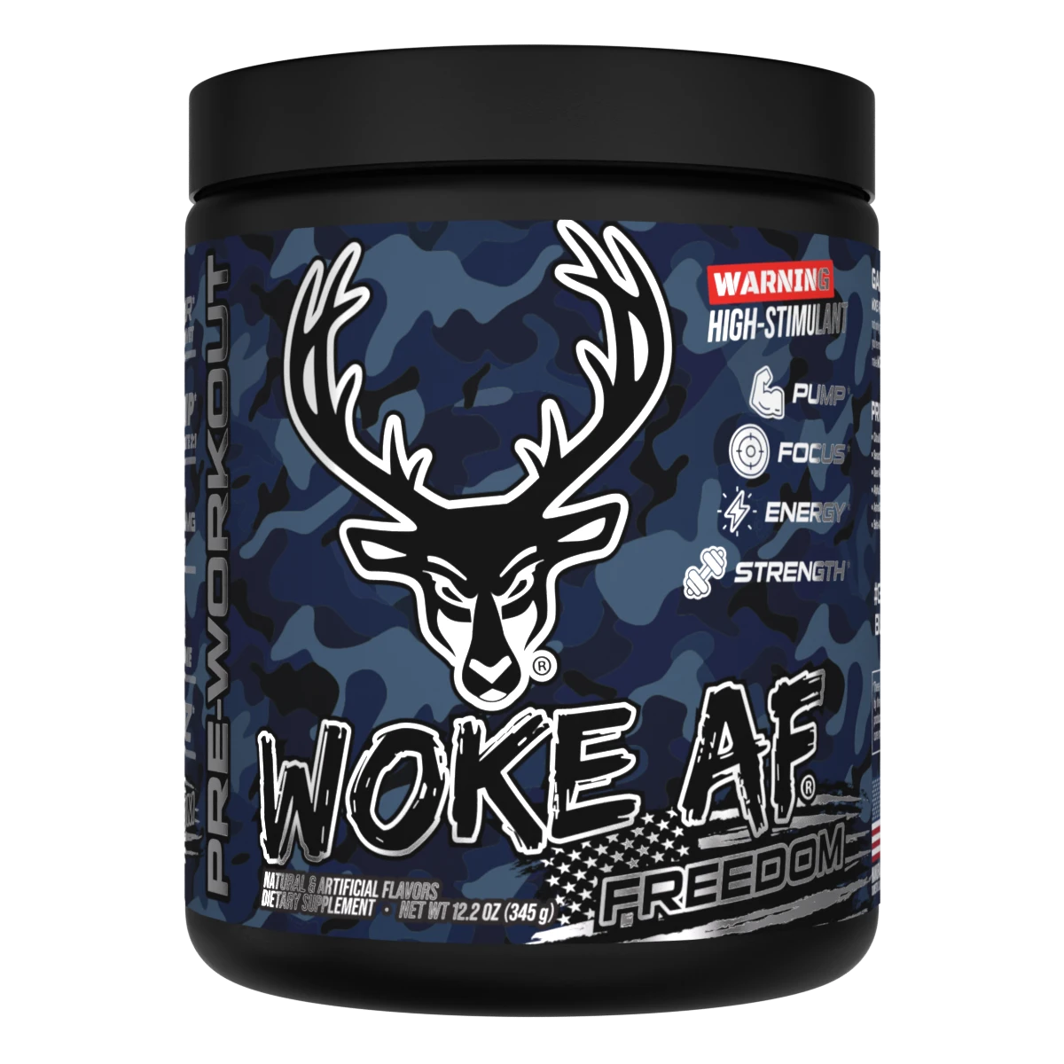 Bucked Up Woke AF - High Stimulant Pre-Workout