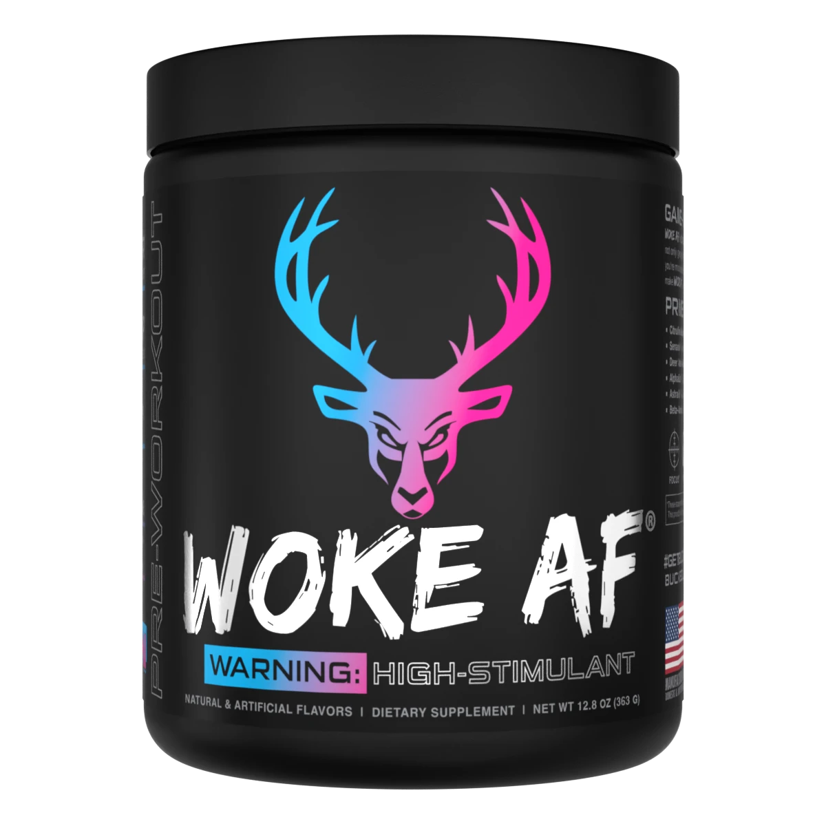 Bucked Up Woke AF - High Stimulant Pre-Workout