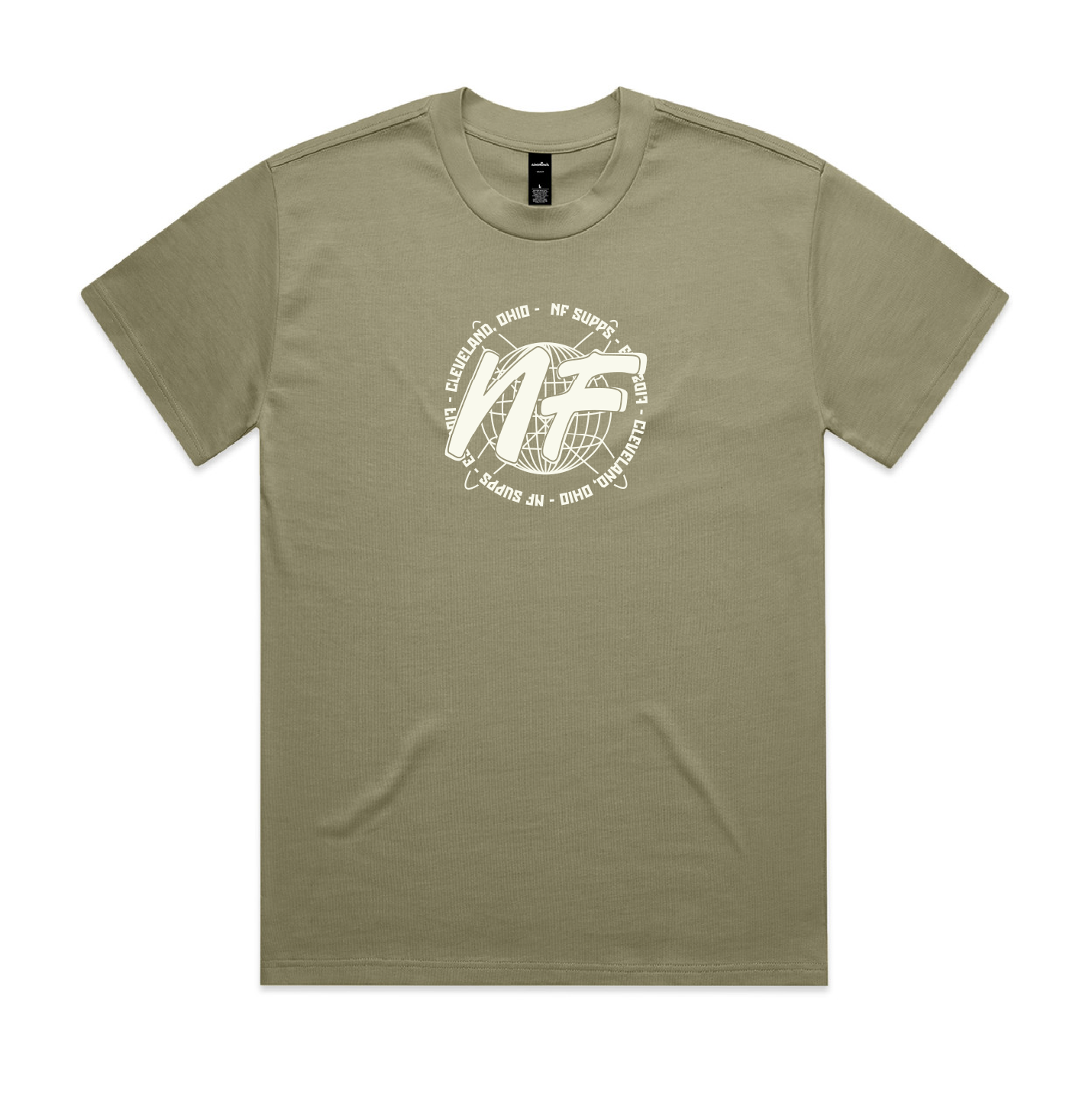 NF World Faded Eucalyptus Tee