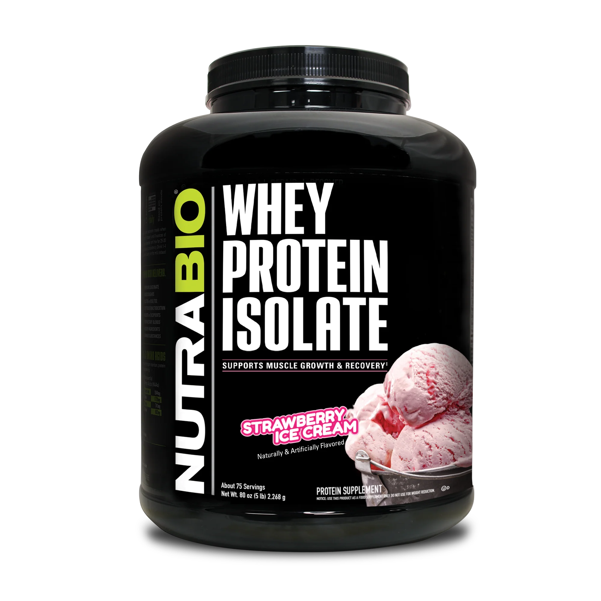 NutraBio Whey Protein Isolate