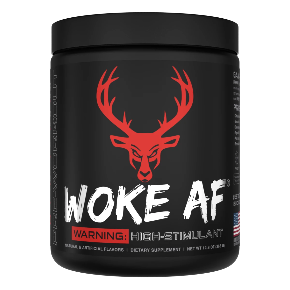 Bucked Up Woke AF - High Stimulant Pre-Workout