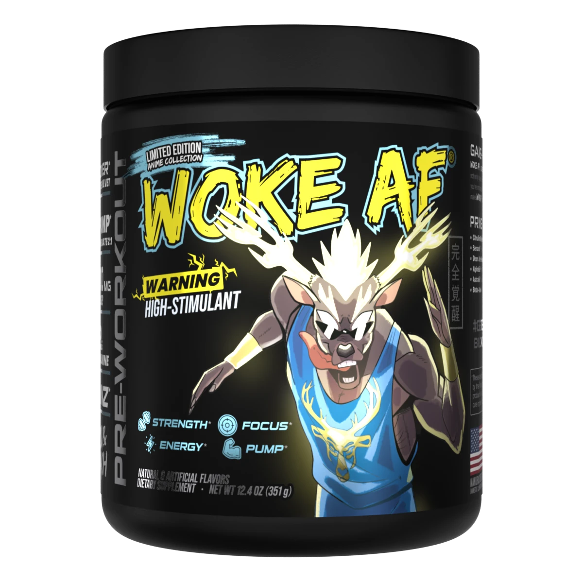 Bucked Up Woke AF - High Stimulant Pre-Workout