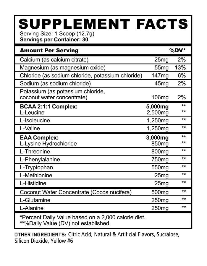 Panda Supps BCAA + EAA + Hydration