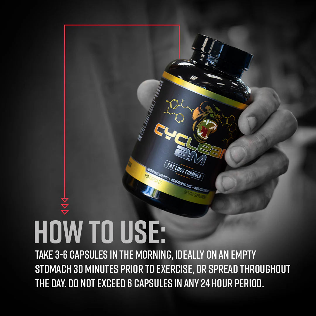 Gorilla Mind CYCLEAN AM Fat Loss Formula