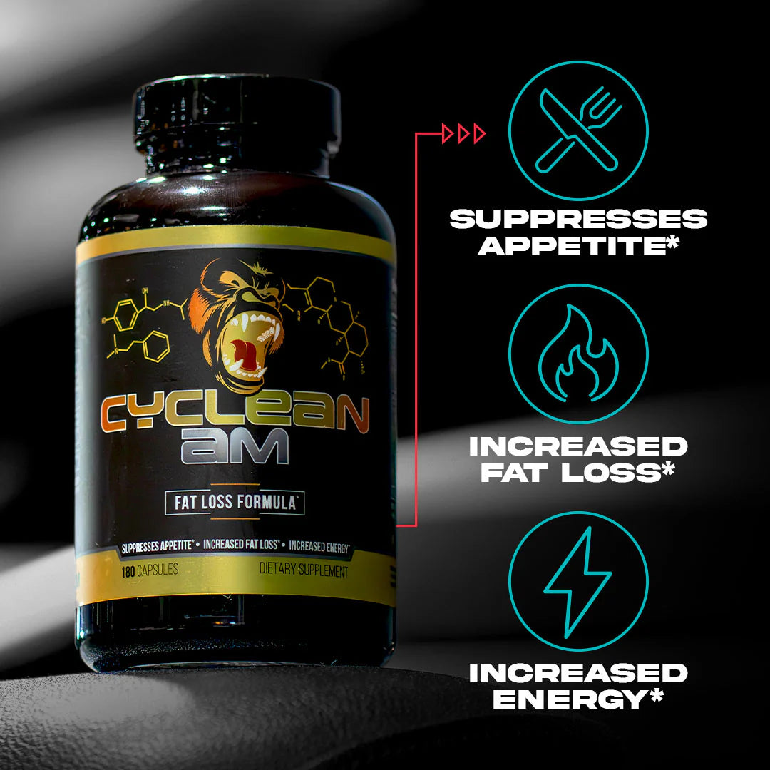 Gorilla Mind CYCLEAN AM Fat Loss Formula