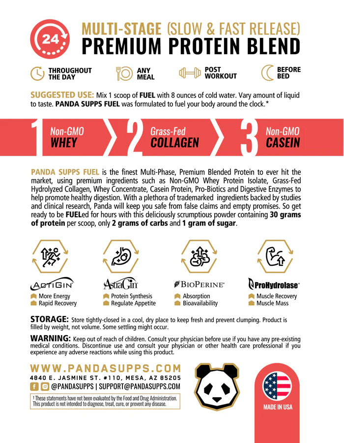 Panda Supps Fuel Premium Protein