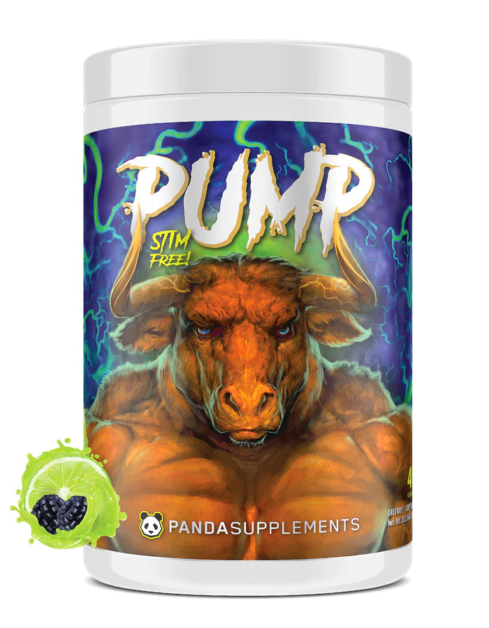 Panda Supps Pump Stim Free Preworkout