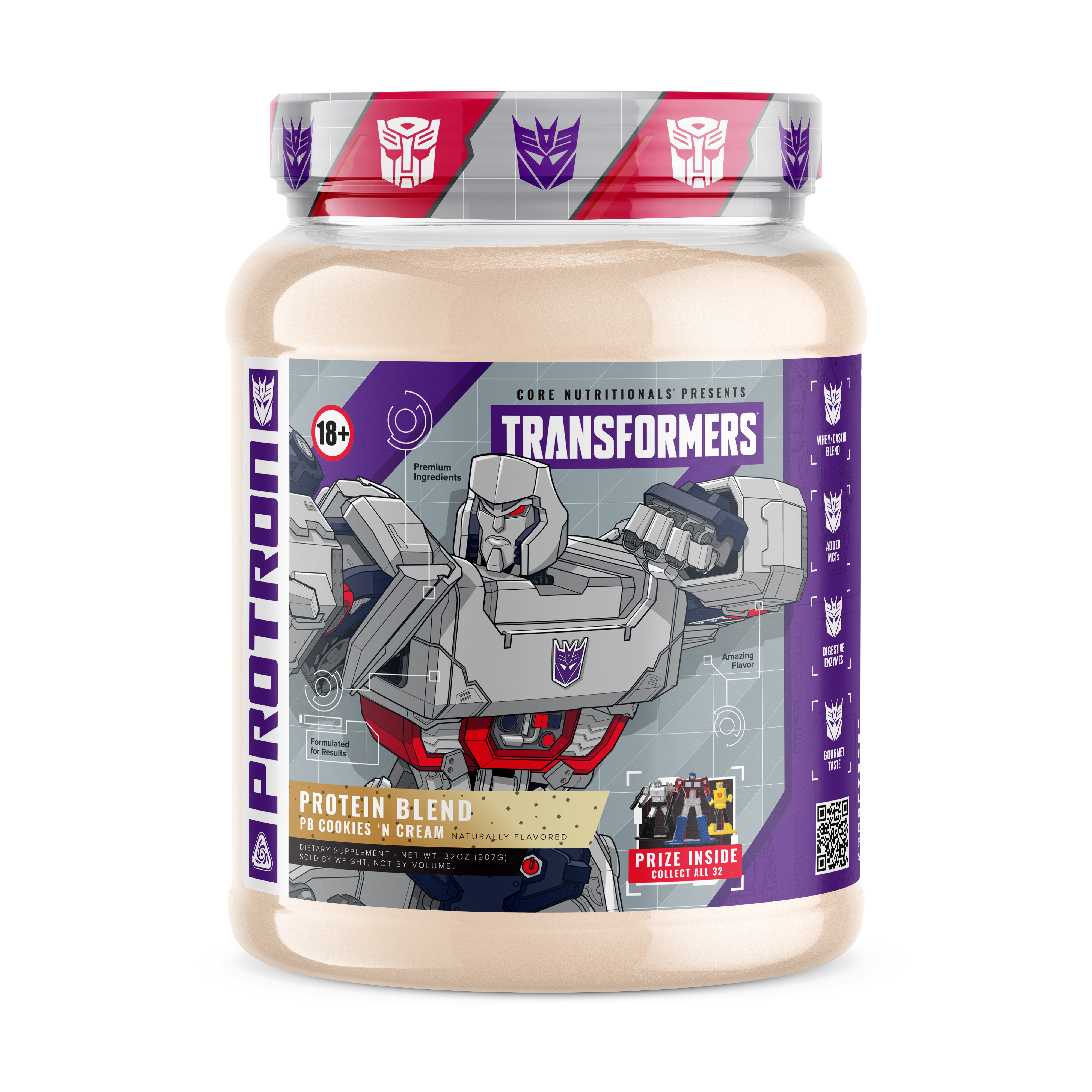 Core Nutritionals PROTON Whey Protein Blend - Transformers Collaboration®