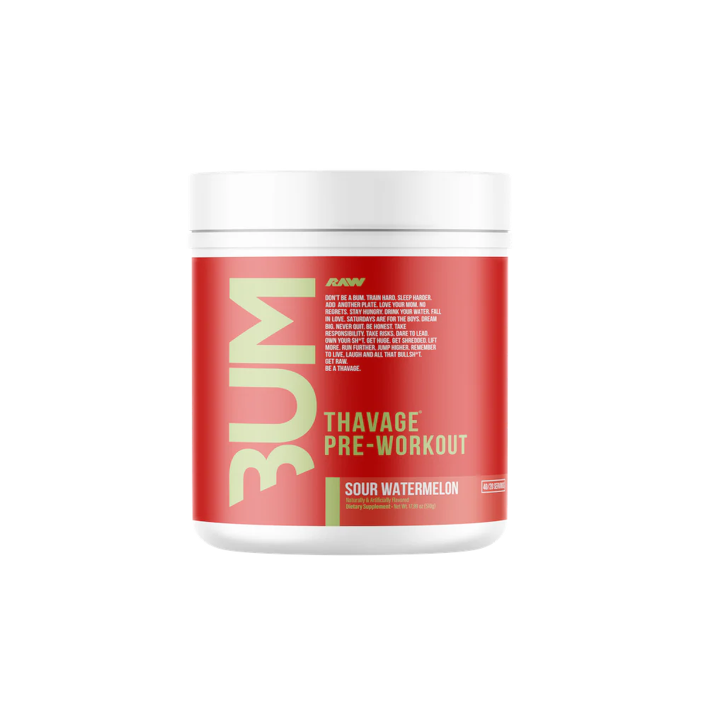 Raw Nutrition CBUM Thavage Pre-Workout