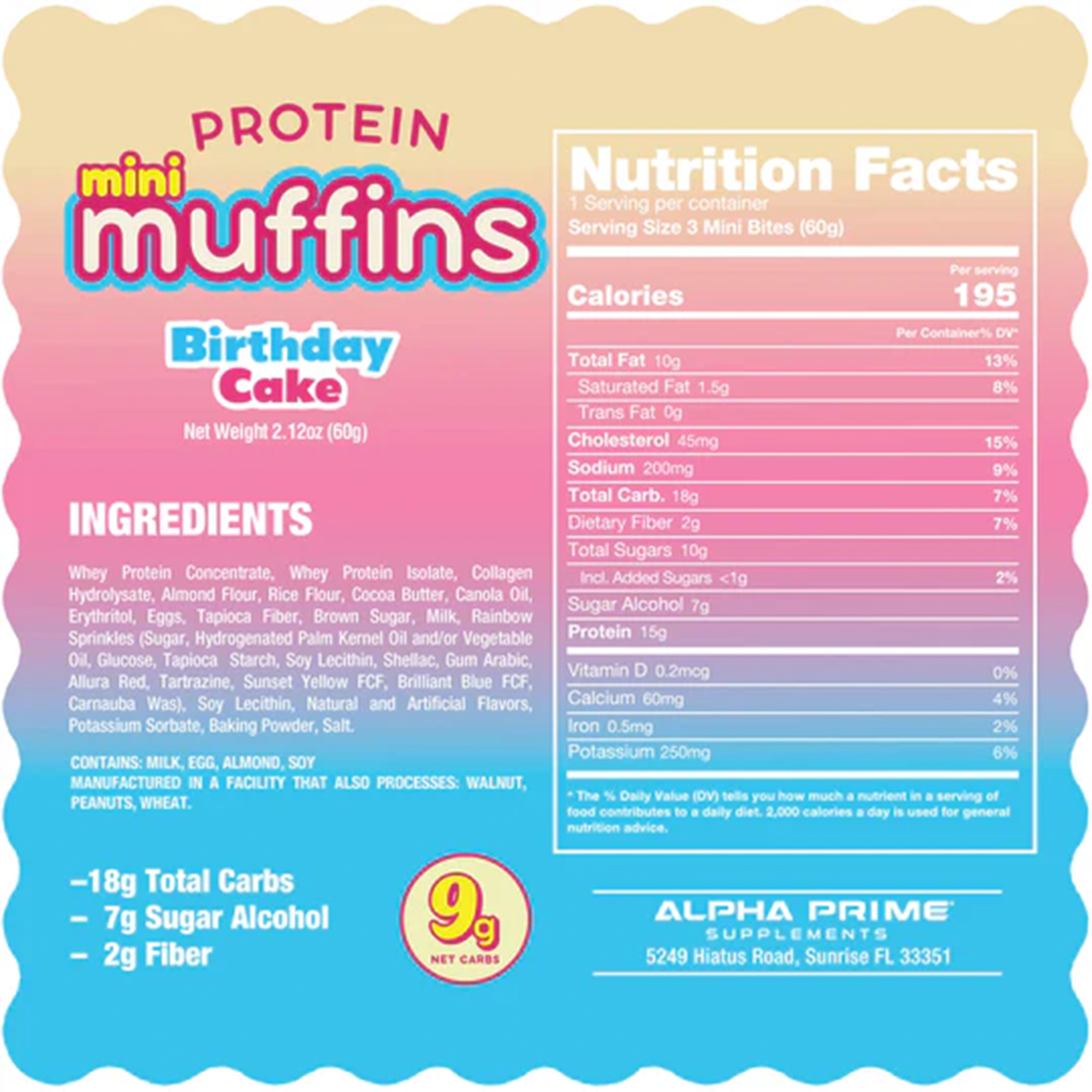 AP Prime Bites Mini Muffins