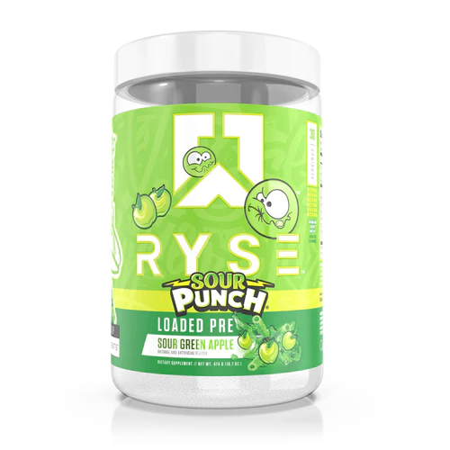 Ryse Supps Sour Punch Pre-Workout Green Apple