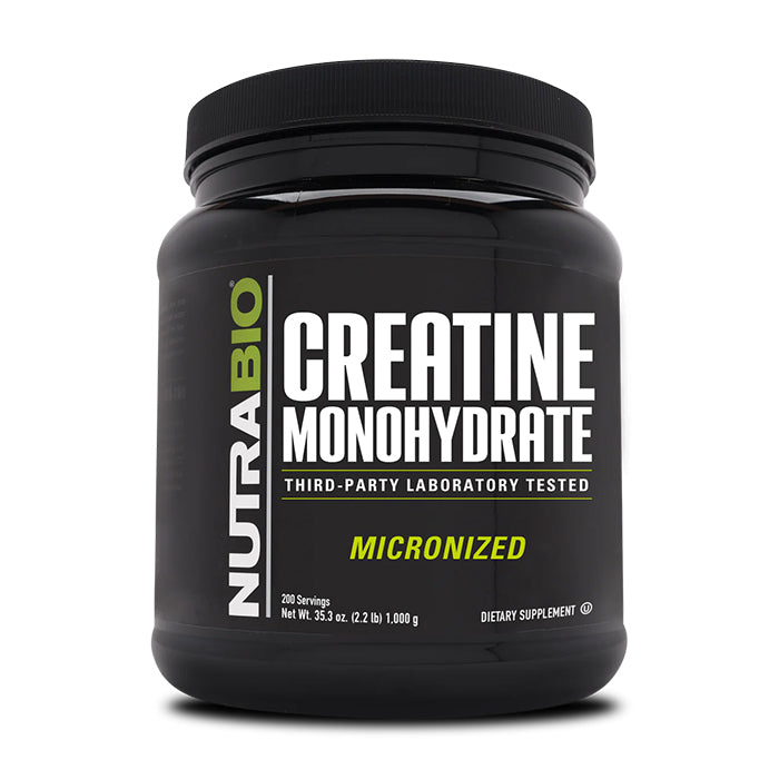 NutraBio Creatine Monohydrate