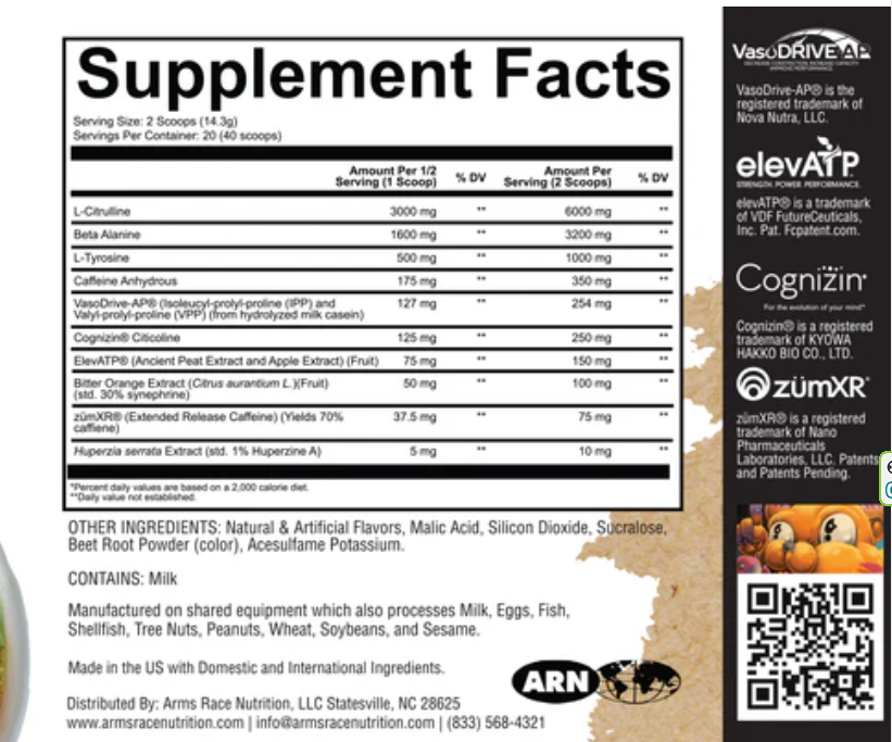 ARN Harness - Pre-Workout