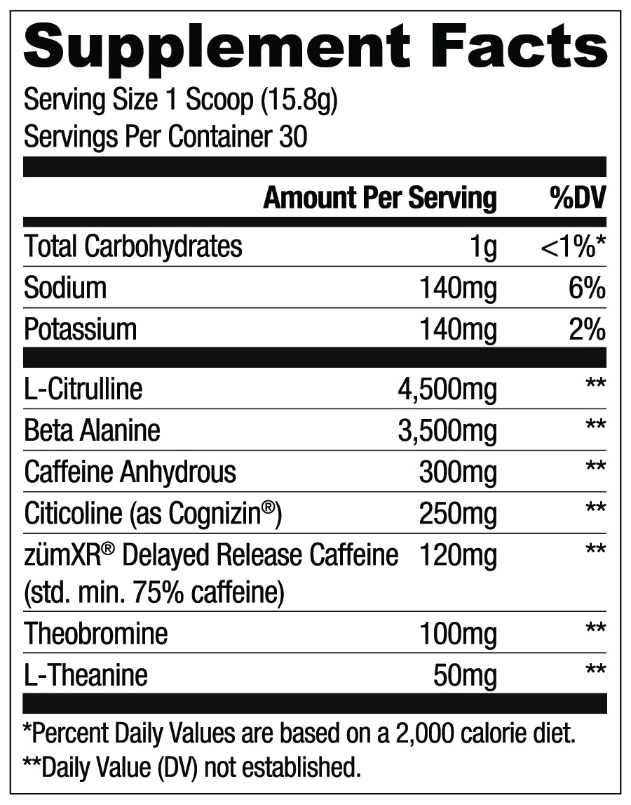 Ryse Supps Sour Punch Pre-Workout Green Apple