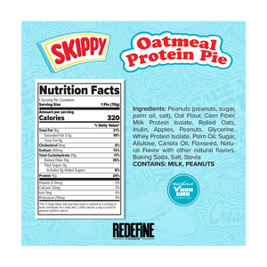 Redefine Foods Skippy Oatmeal Protein Pie