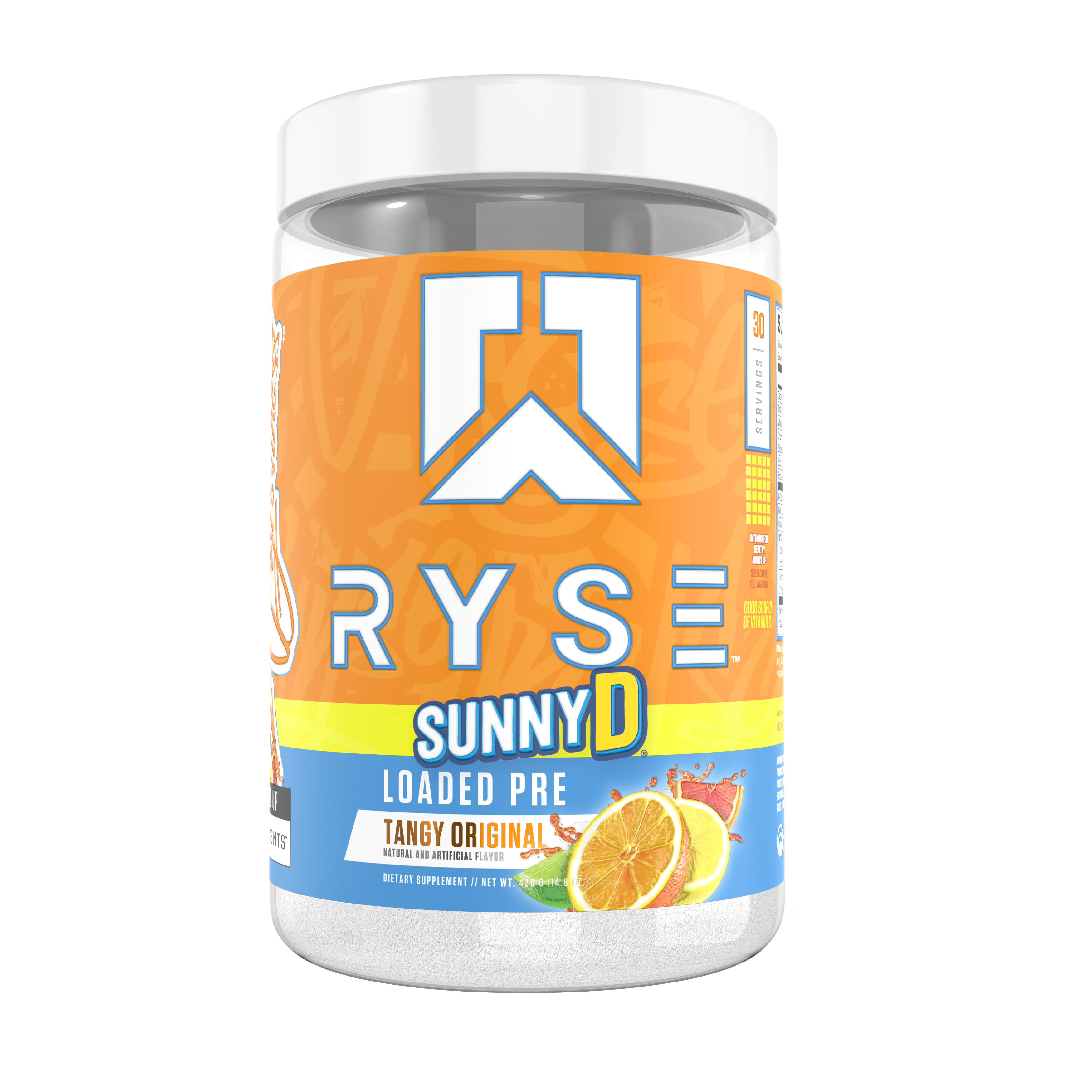 Ryse Supps Sunny D Loaded Pre