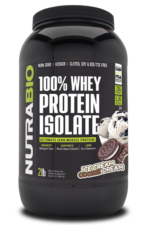 NutraBio Whey Protein Isolate | NutriFit Cleveland