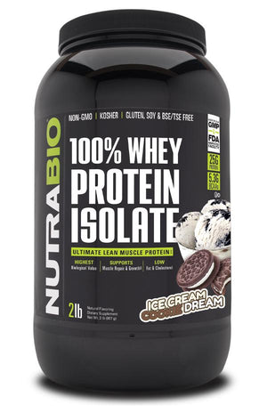 NutraBio Whey Protein Isolate | NutriFit Cleveland