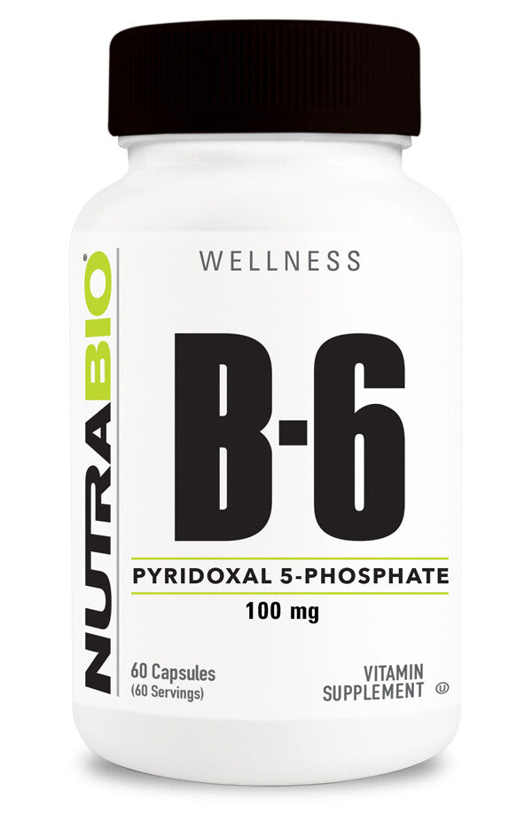 NutraBio Vitamin B-6 P5P 100mg