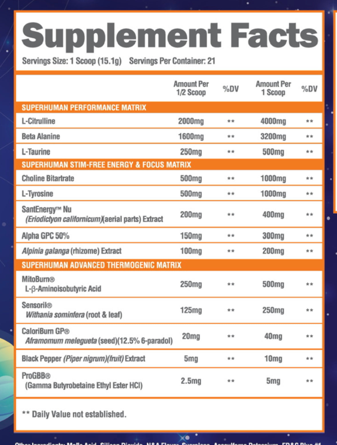 Alpha Lion SuperHuman Burn Stim-Free