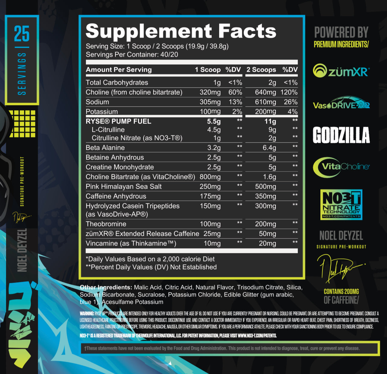 Ryse Supps Godzilla Pre-Workout