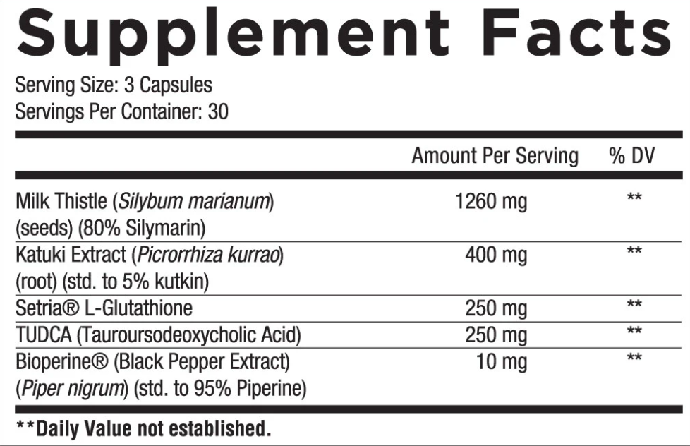 Core Nutritionals Liver