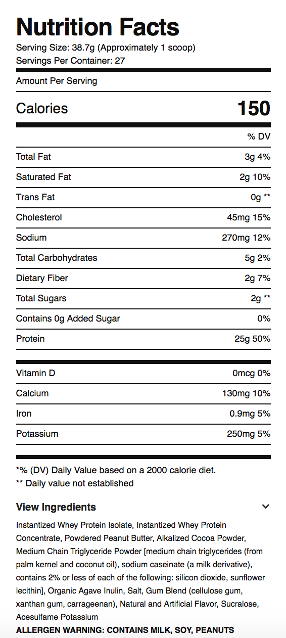 Ryse Supps Loaded Protein