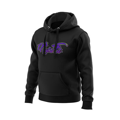 NutriFit Purple Glitch Hoodie